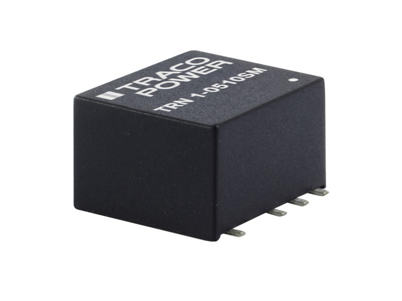 TRACOPOWER TRN 1SM DC-DC Converter, 5V dc/ 200mA Output, 4.5 → 13.2 V dc Input, 1W, Surface Mount, +90°C Max