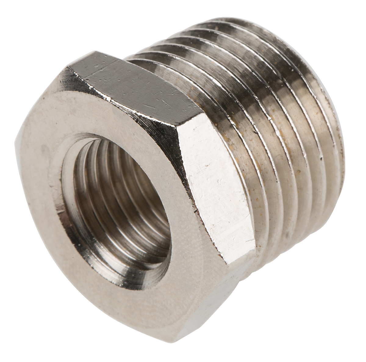 Legris LF3000 Series Straight Threaded Adaptor, R 1/2 Male to G 1/4 Female, Threaded Connection Style