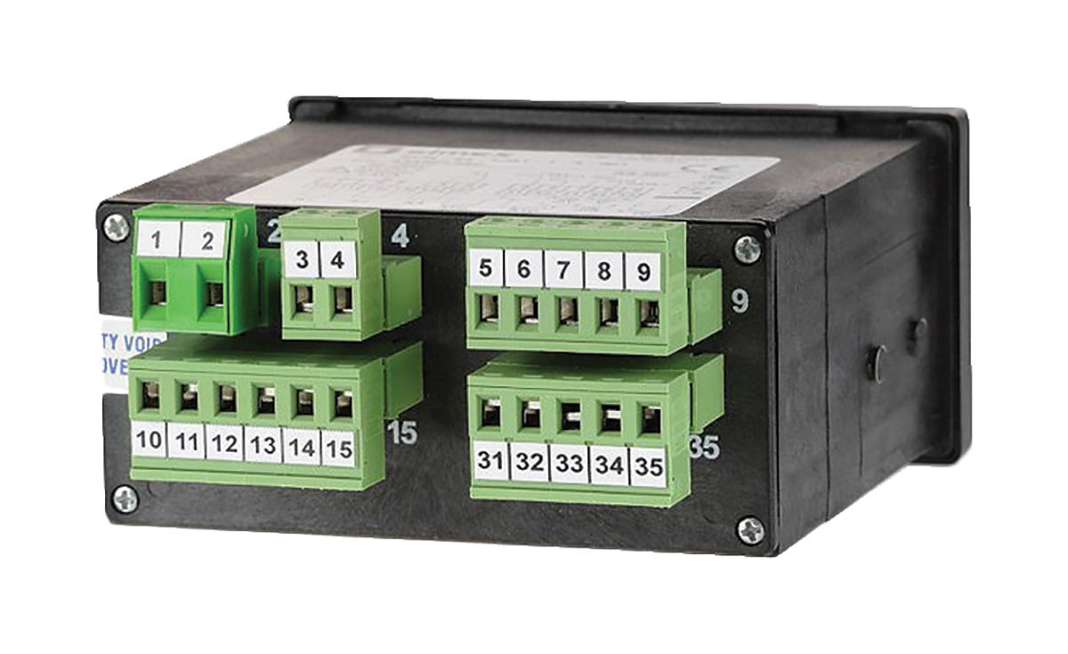 Simex LED Digital Panel Multi-Function Meter for Current, Voltage, 43mm x 90.5mm
