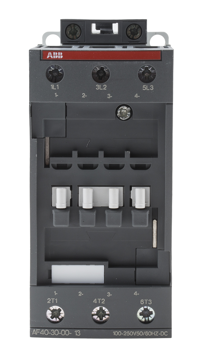 ABB AF40-30-00-13 AF Contactor, 230 V ac Coil, 3-Pole, 70 A, 18.5 kW, 3NO, 690 V ac