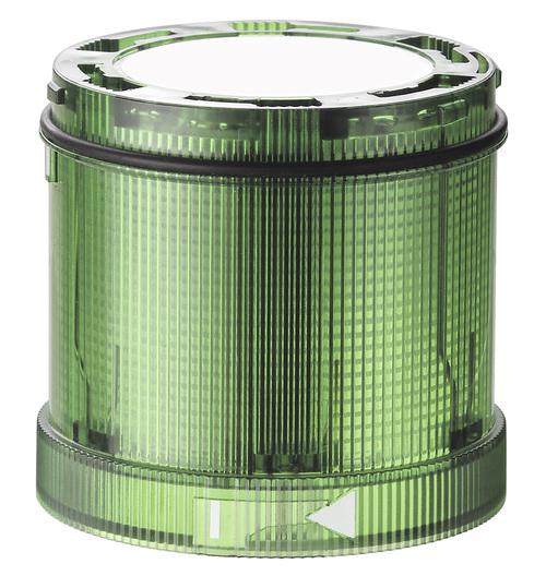 Werma KombiSIGN 72 Series Green Blinking, Steady Effect Beacon, 24 V, LED Bulb, AC, DC, IP65