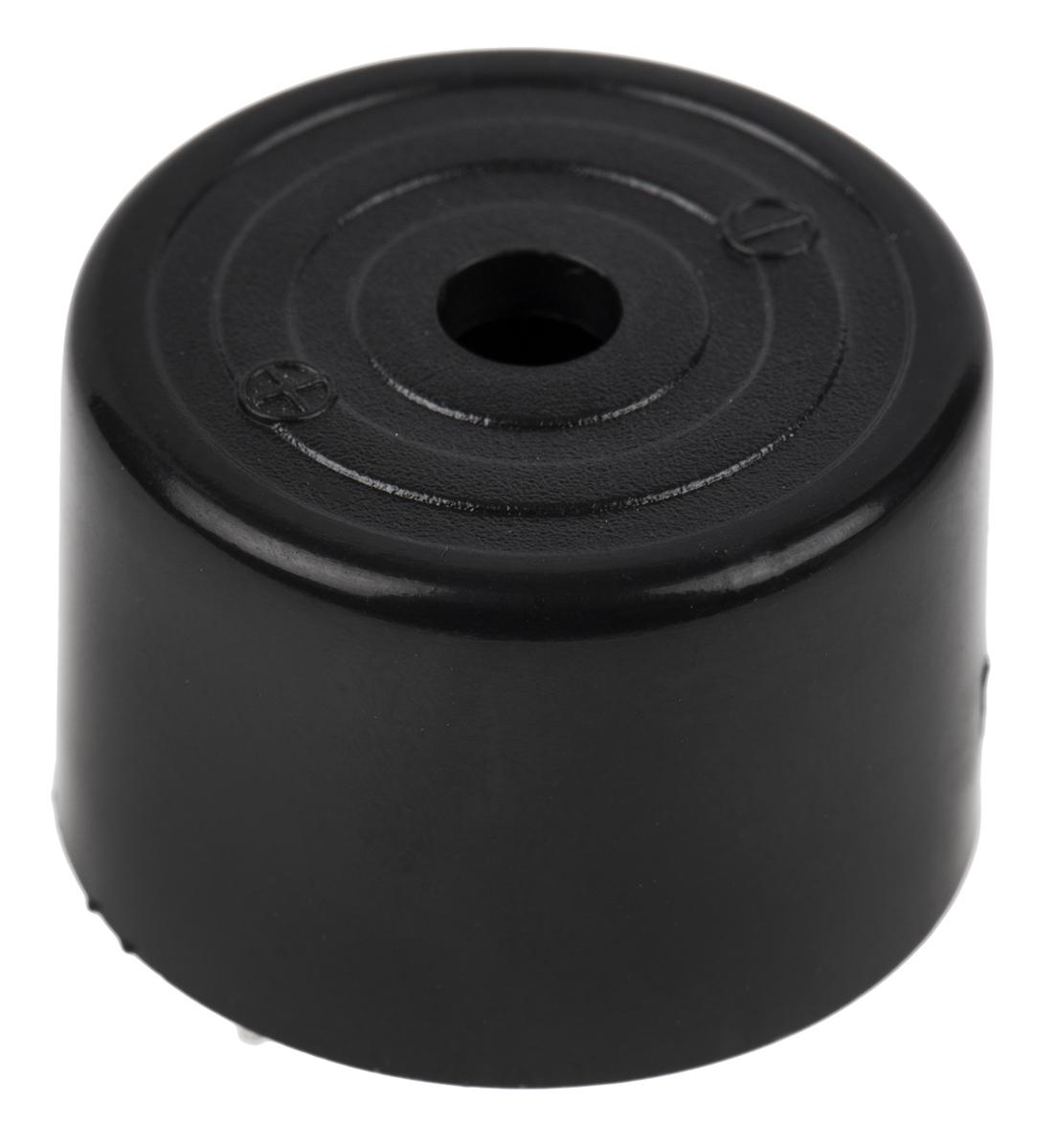 RS PRO 93dB Through Hole Continuous Internal Buzzer, 24.5 (Dia.) x 16mm, 3V dc Min, 20V dc Max