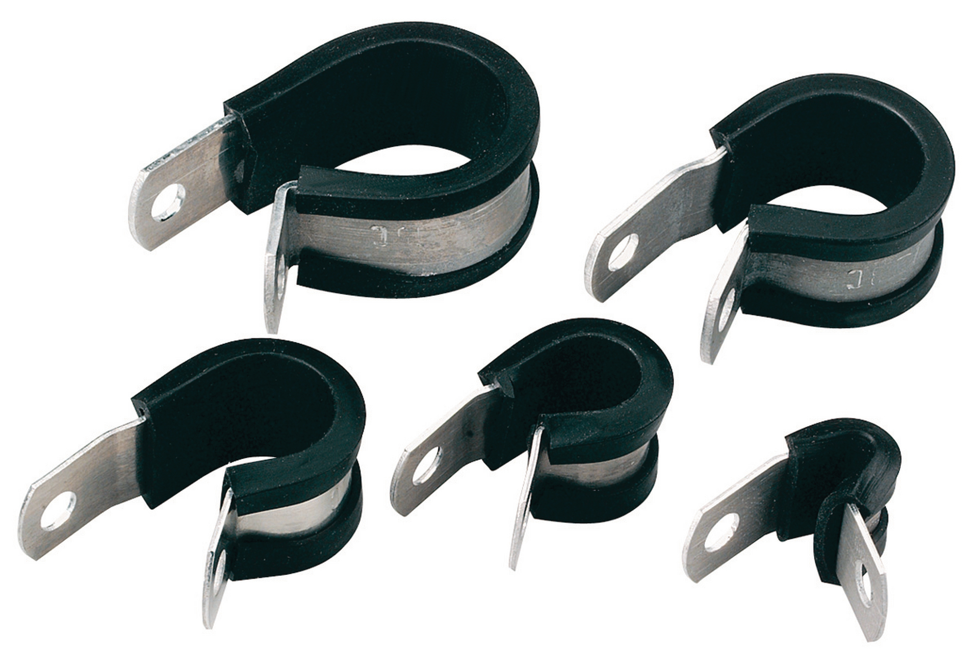 HellermannTyton Black Aluminium Alloy, Chloroprene