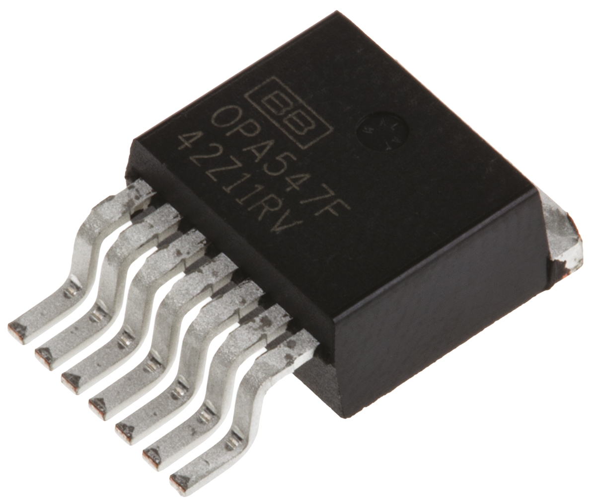 OPA547FKTWT Texas Instruments, Operational Amplifier, 1 MHz, 7-Pin 30 V D2PAK