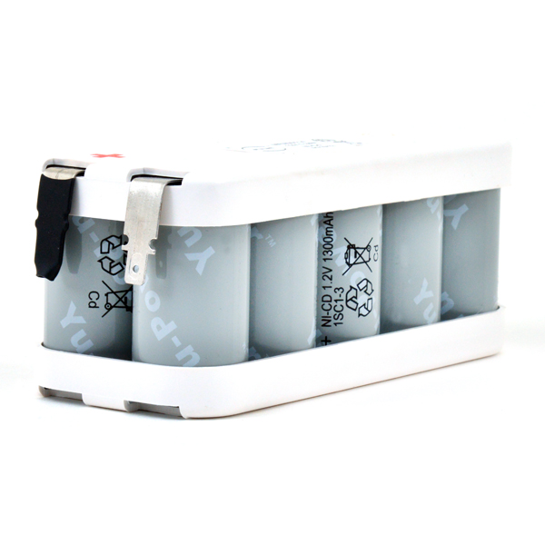 RS PRO RS PRO, 12V, SC, NiCd Rechargeable Battery, 1.3Ah