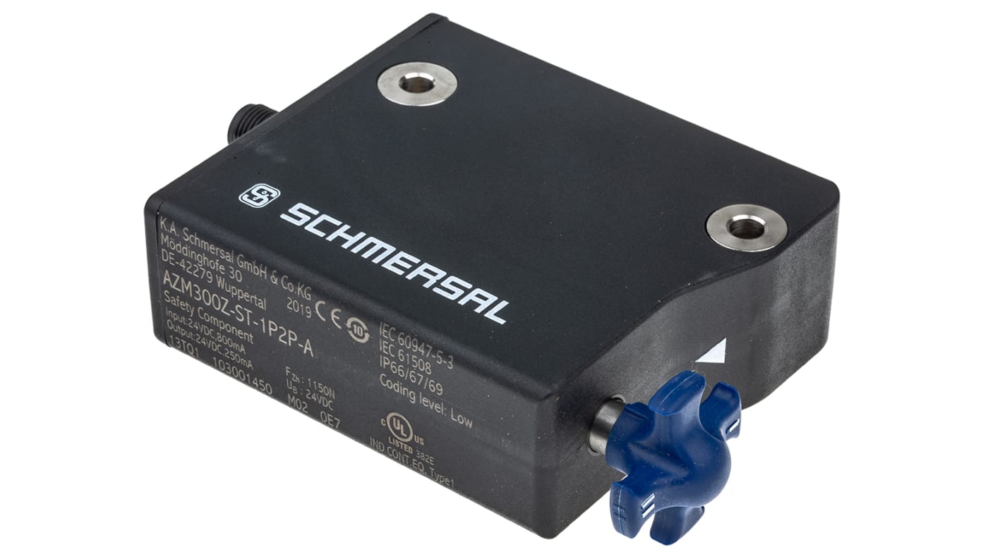 Schmersal AZM 300 Series Solenoid Interlock Switch, Power to Lock, 24V dc