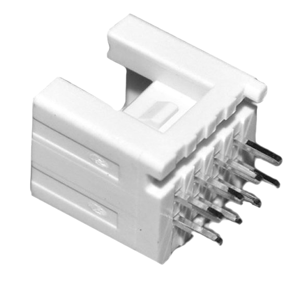 JST PUD Series Straight Through Hole PCB Header, 8 Contact(s), 2 mm Pitch, 2 Row, Shrouded