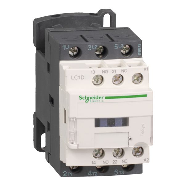Schneider Electric TeSys D TeSyS D Contactor, 230 V ac Coil, 3-Pole, 12 A, 7.5 kW, 3NO, 690 V ac