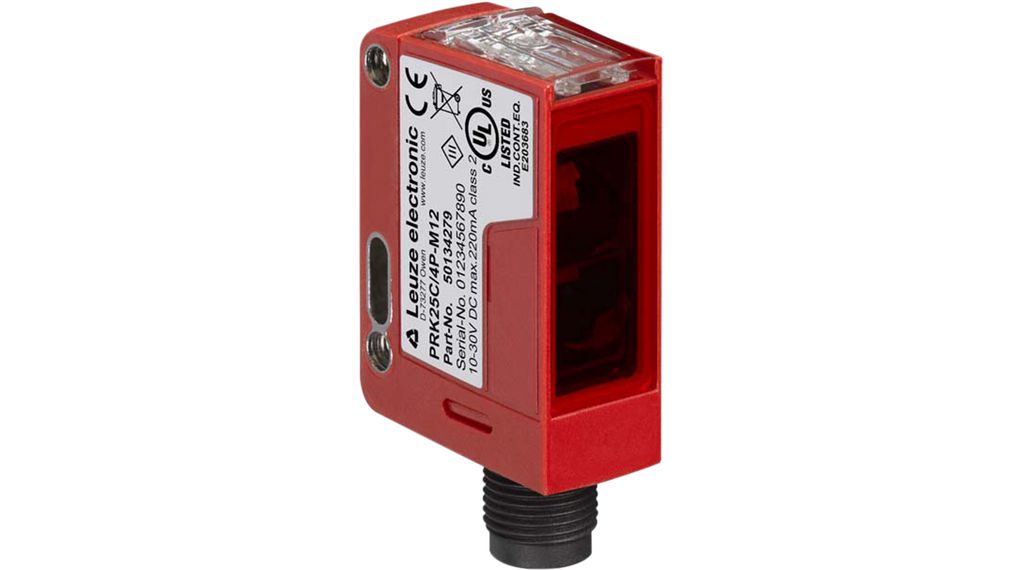 Leuze Polarized Retro Reflective Photoelectric Sensor, Rectangular Sensor, 0 → 10 m Detection Range