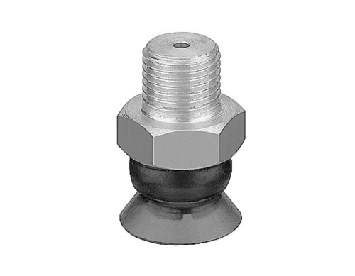 EMERSON ? AVENTICS 80mm Flat PUR Suction Cup 1820455018, 1/4 in