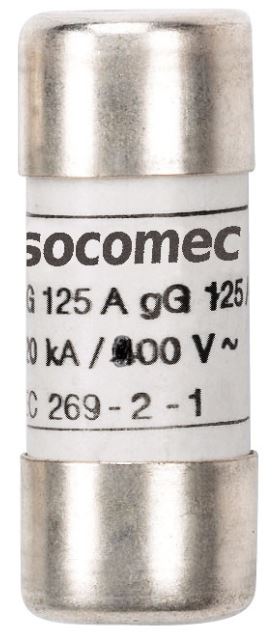 Socomec 80A F Cartridge Fuse, 22 x 58mm