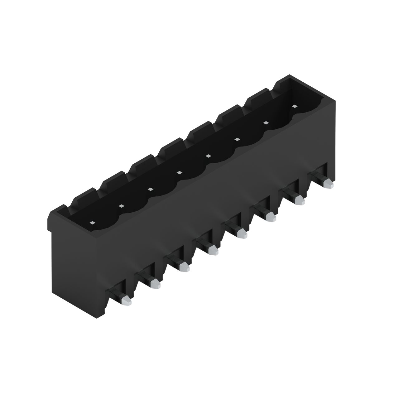 Wurth Elektronik WR-TBL Series Horizontal Through Hole PCB Header, 8 Contact(s), 5 mm Pitch, 1 Row
