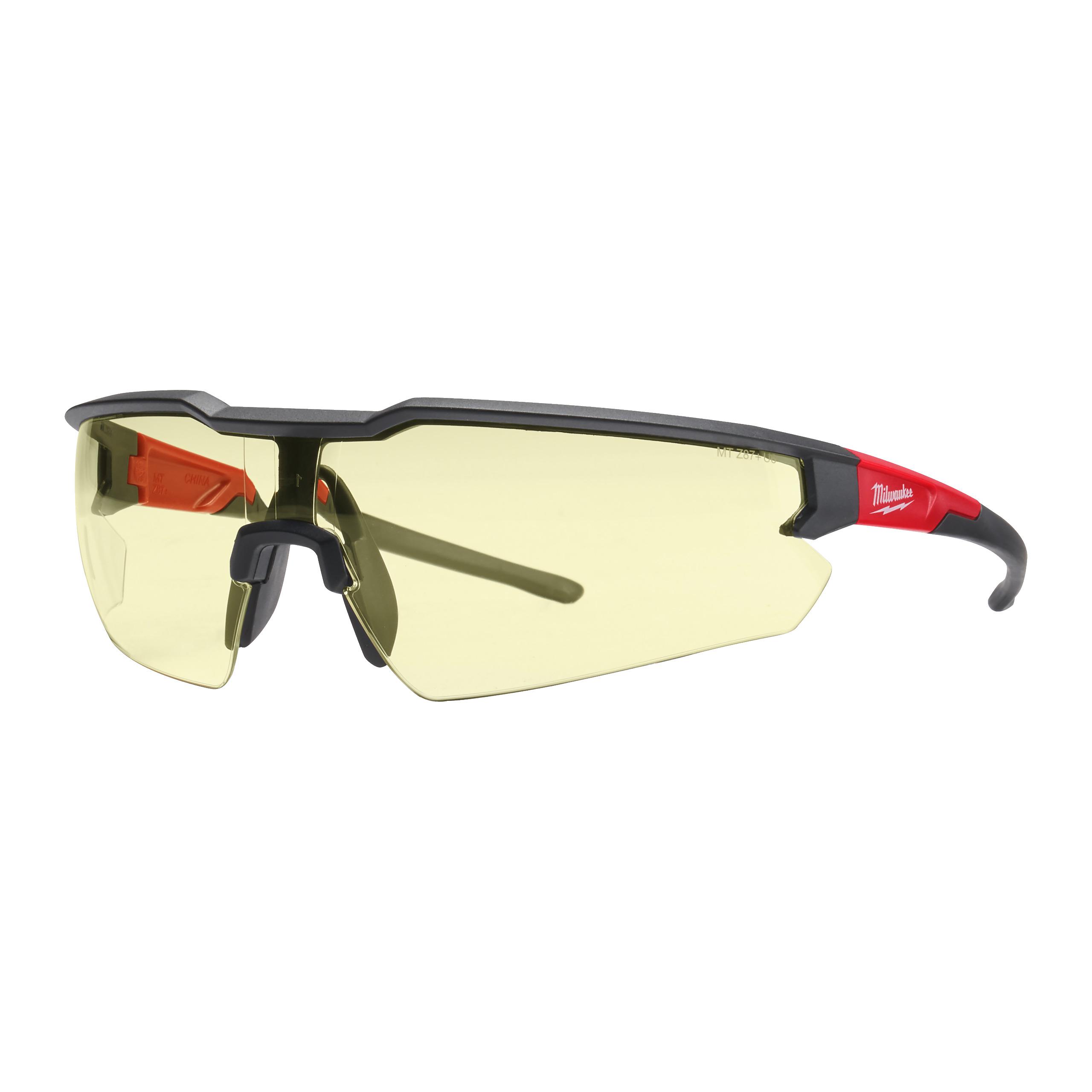 Milwaukee Safety Glasses, Yellow
