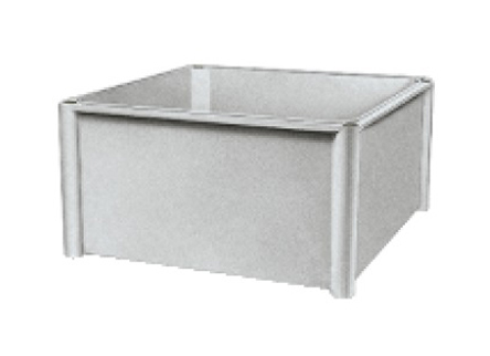 Schneider Electric PanelSeT Series Grey Fibreglass Reinforced Polyester Enclosure, IP65, IK09, 540 x 270 x 135mm