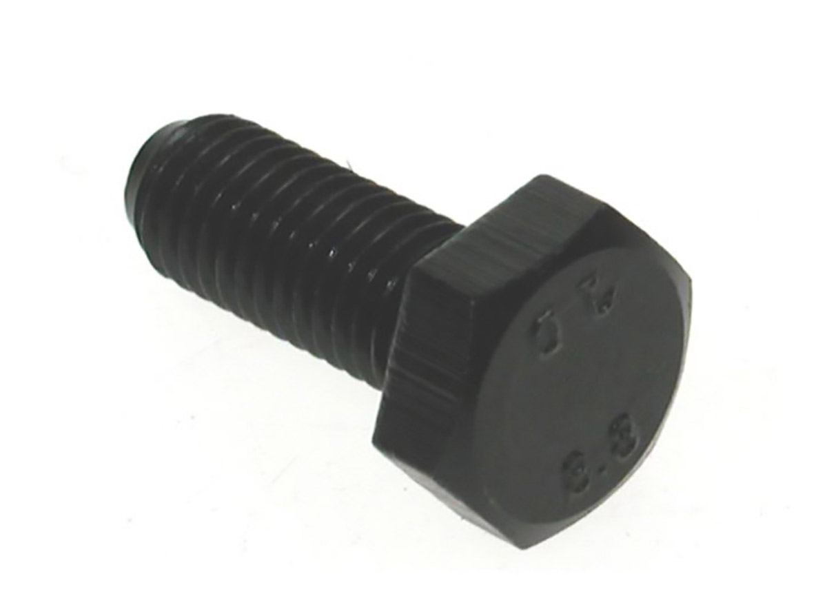 RS PRO Plain Steel, Hex Bolt, M12 x 90mm