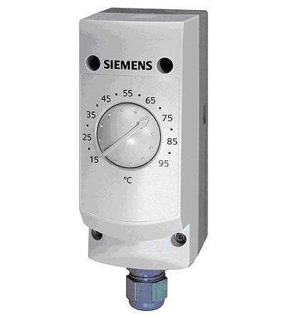 Siemens S55700 Wall Mount Temperature Control Module, 55 x 156 x 72mm, 24 V ac Supply Voltage Temperature Control