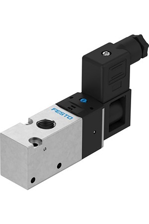 Festo 3/2-Way, Monostable Pneumatic Solenoid Valve - Electrical G 1/4 VUVS Series 24V