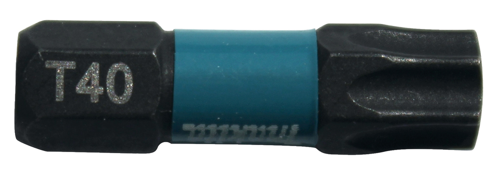 Makita Hexagon Screwdriver Bit, T40 Tip, 25 mm Overall