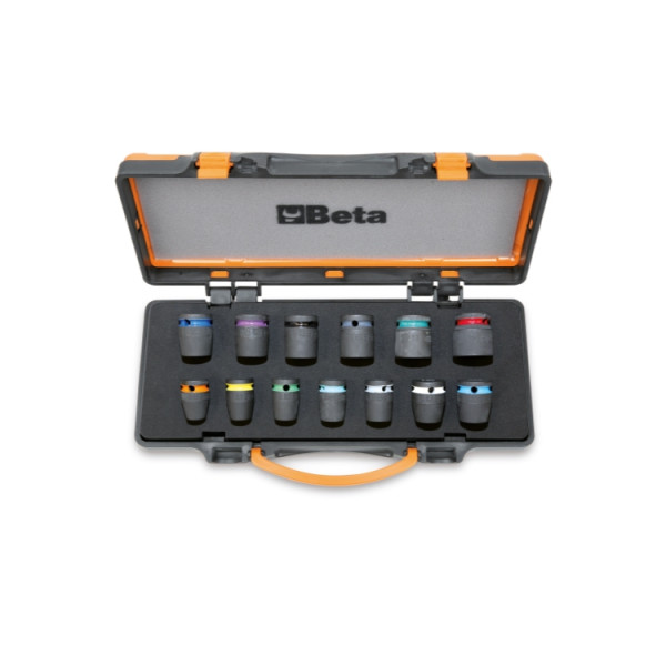BETA 10 → 24mm, 1/2 in Drive Impact Socket Set, 24 mm length