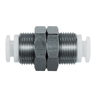 SMC KG Series Bulkhead Union, 4 mm to M12, Threaded-to-Tube Connection Style, KGE04-00
