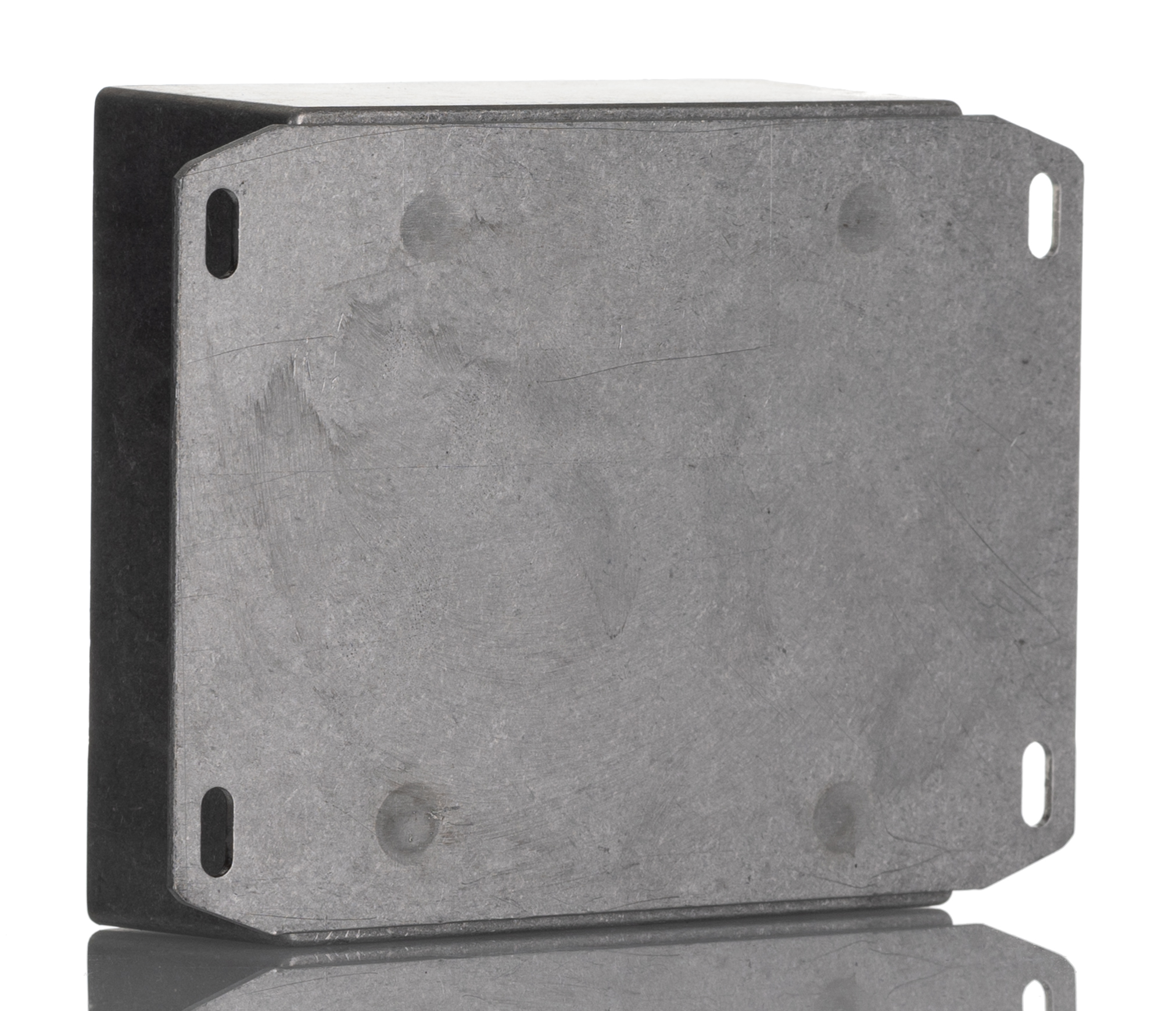 Hammond 1590 Series Clear Die Cast Aluminium Enclosure, IP65, Flanged, 92 x 92 x 42mm