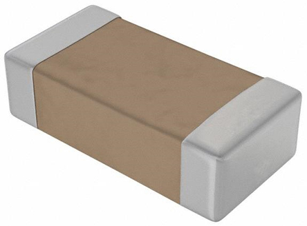 KYOCERA AVX 2.2nF Multilayer Ceramic Capacitor MLCC, 50V dc V, ±5% , SMD