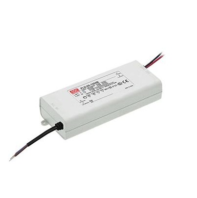 MEAN WELL LED Driver, 63V Output, 60W Output, 1.05A Output, Constant Current Dimmable