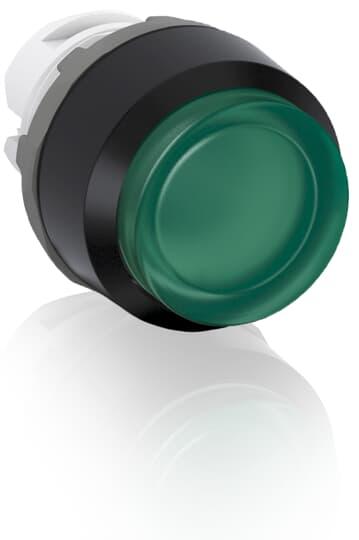 ABB MP4 Series Green Maintained Push Button Head, 22.5mm Cutout