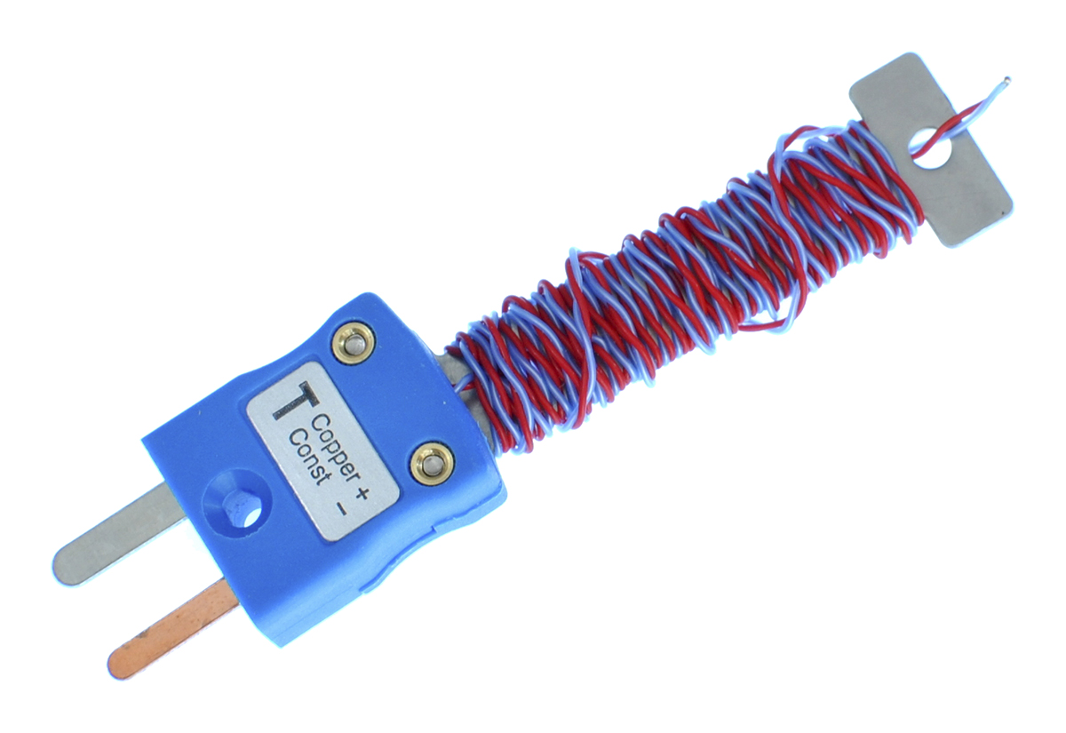 RS PRO Type T Exposed Junction Thermocouple 1m Length, 1/0.2mm Diameter → +220°C