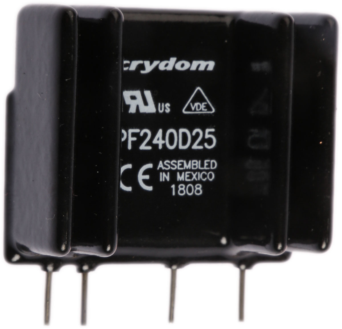 Sensata Crydom PF Series Solid State Relay, 25 A rms Load, PCB Mount, 280 V rms Load, 15 V Control