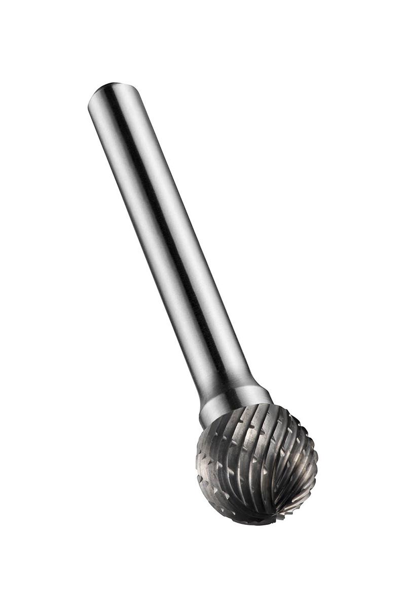 Dormer P807 Series Ball Burr, 4.0mm Capacity, Carbide Blade