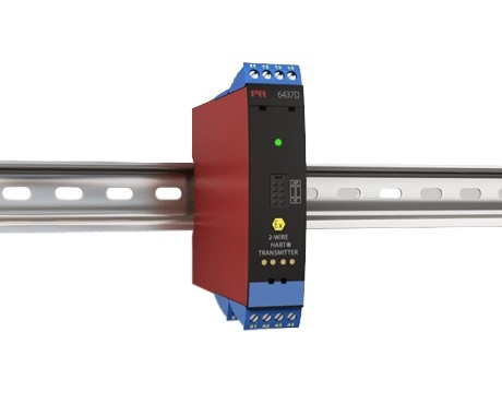 PR Electronics 6400 Temperature Transmitter Bipolar, Linear Resistance, Potentiometer, RTD, TC Input, 7.2 → 30 V