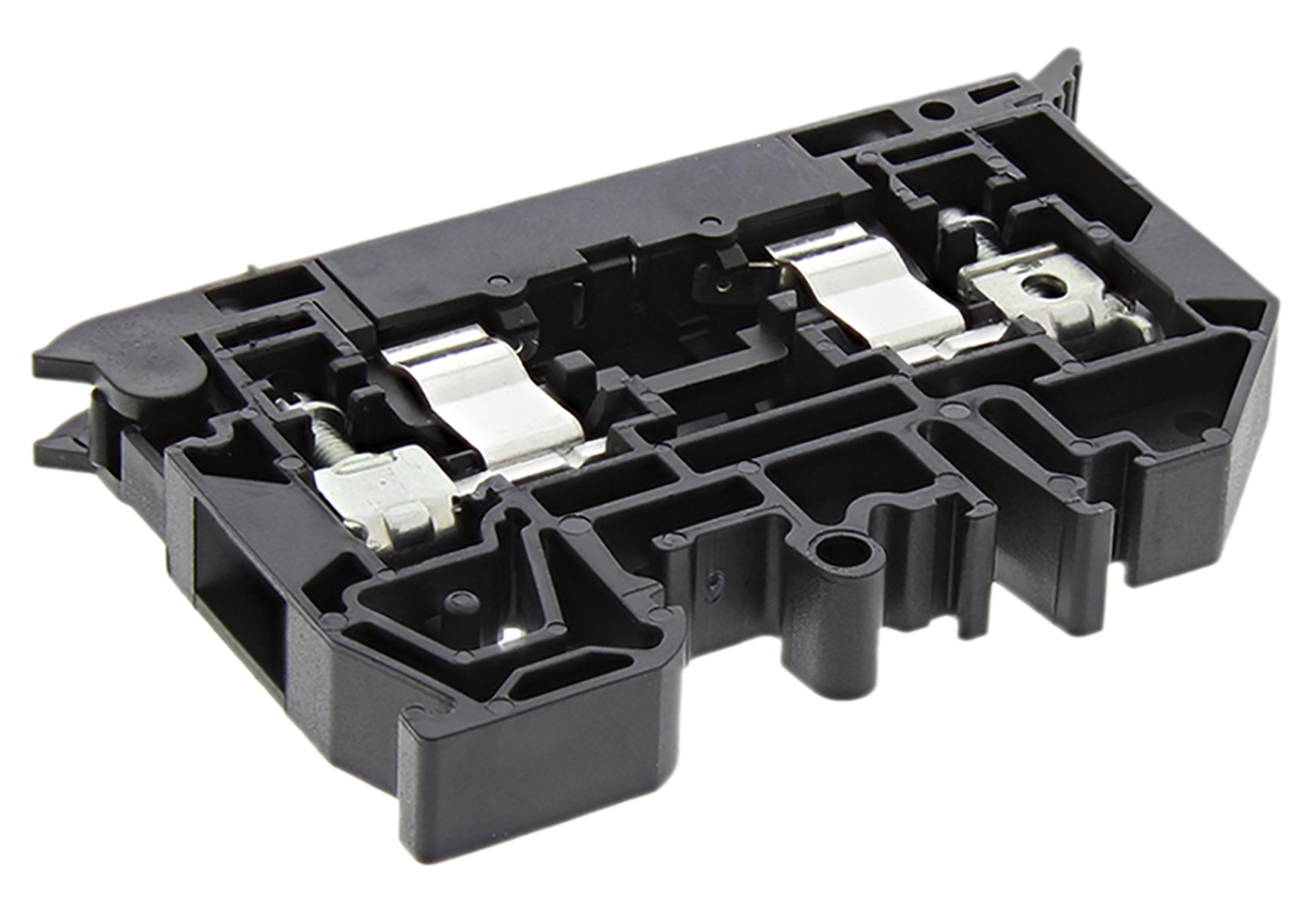 Weidmuller 1880410000 W Series Black, 6mm², Single-Level, Screw Termination