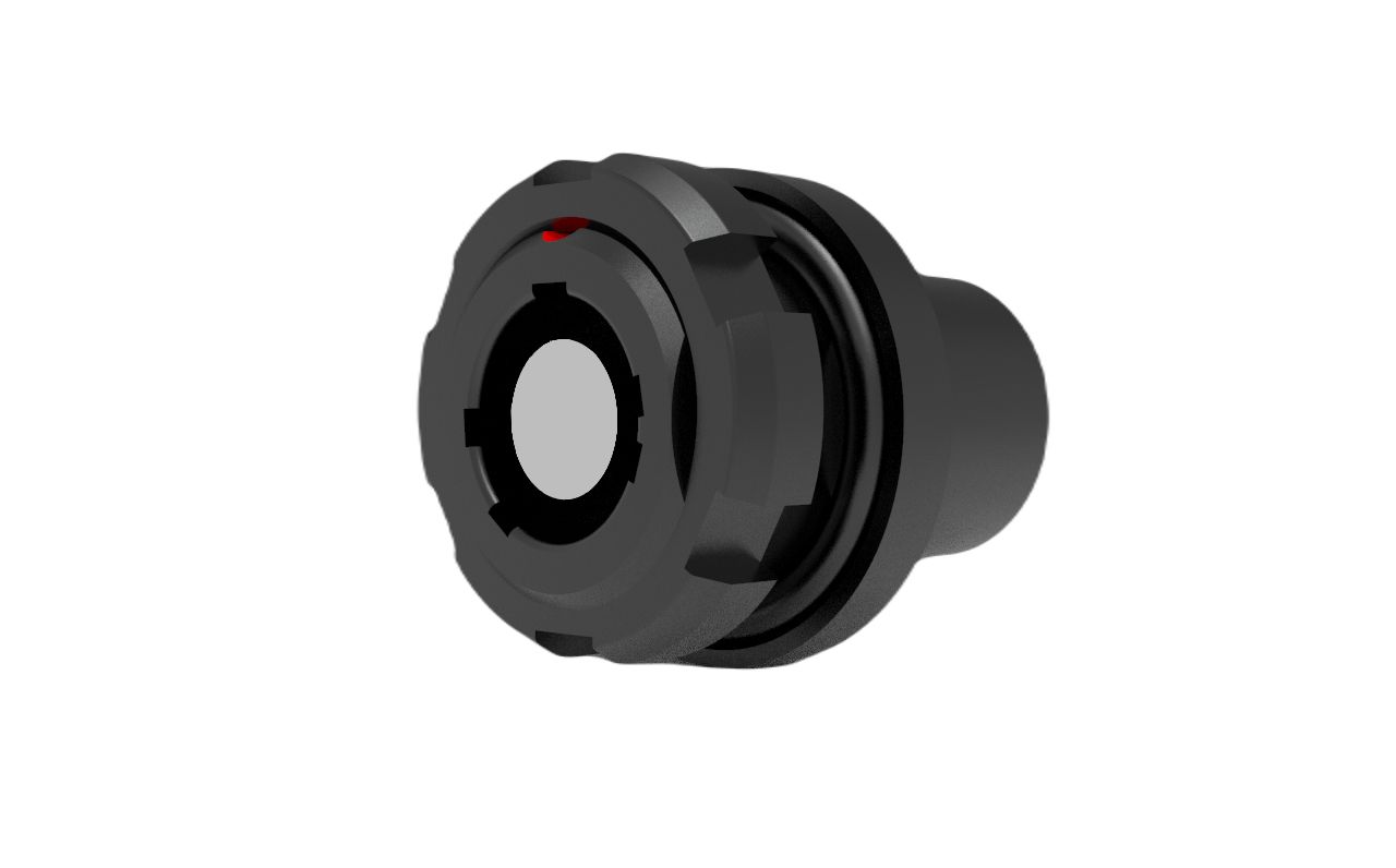 Amphenol NEXUS Technologies Industrial Circular Connector, 3 Contacts, Panel, Socket, Female, IP68, IP69K, NX-G80YAR