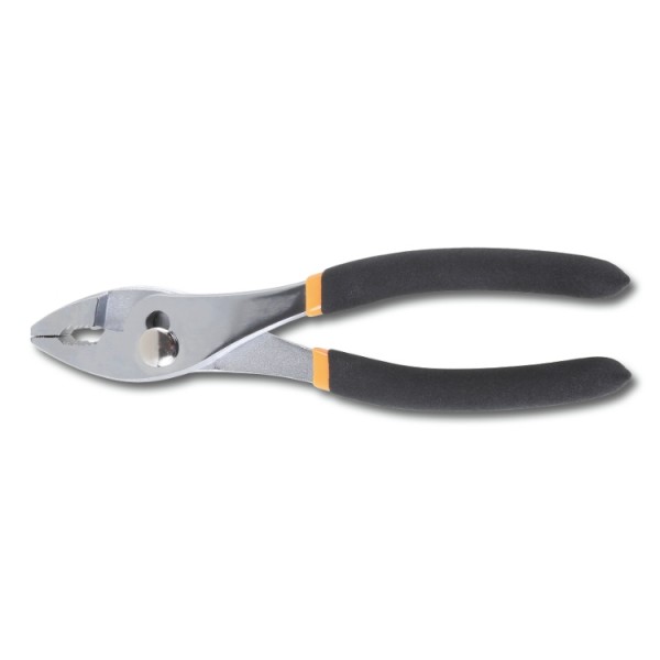 BETA Water Pump Pliers, 200 mm Overall, Straight Tip, 34mm Jaw
