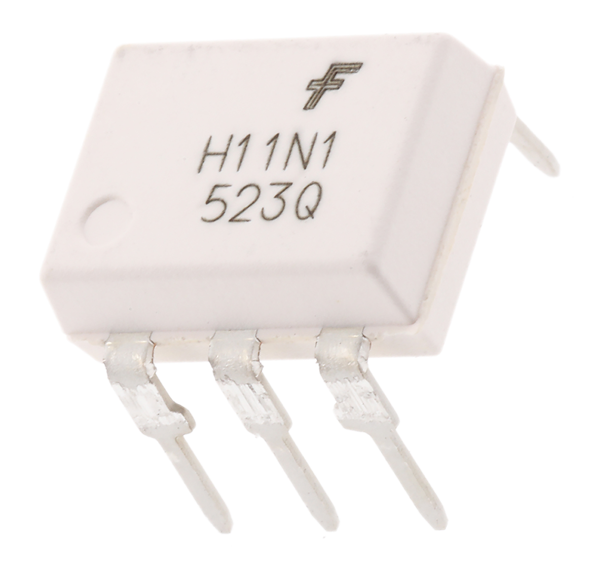 onsemi, H11N1M DC Input Schmitt Trigger Output Optocoupler, Through Hole, 6-Pin DIP