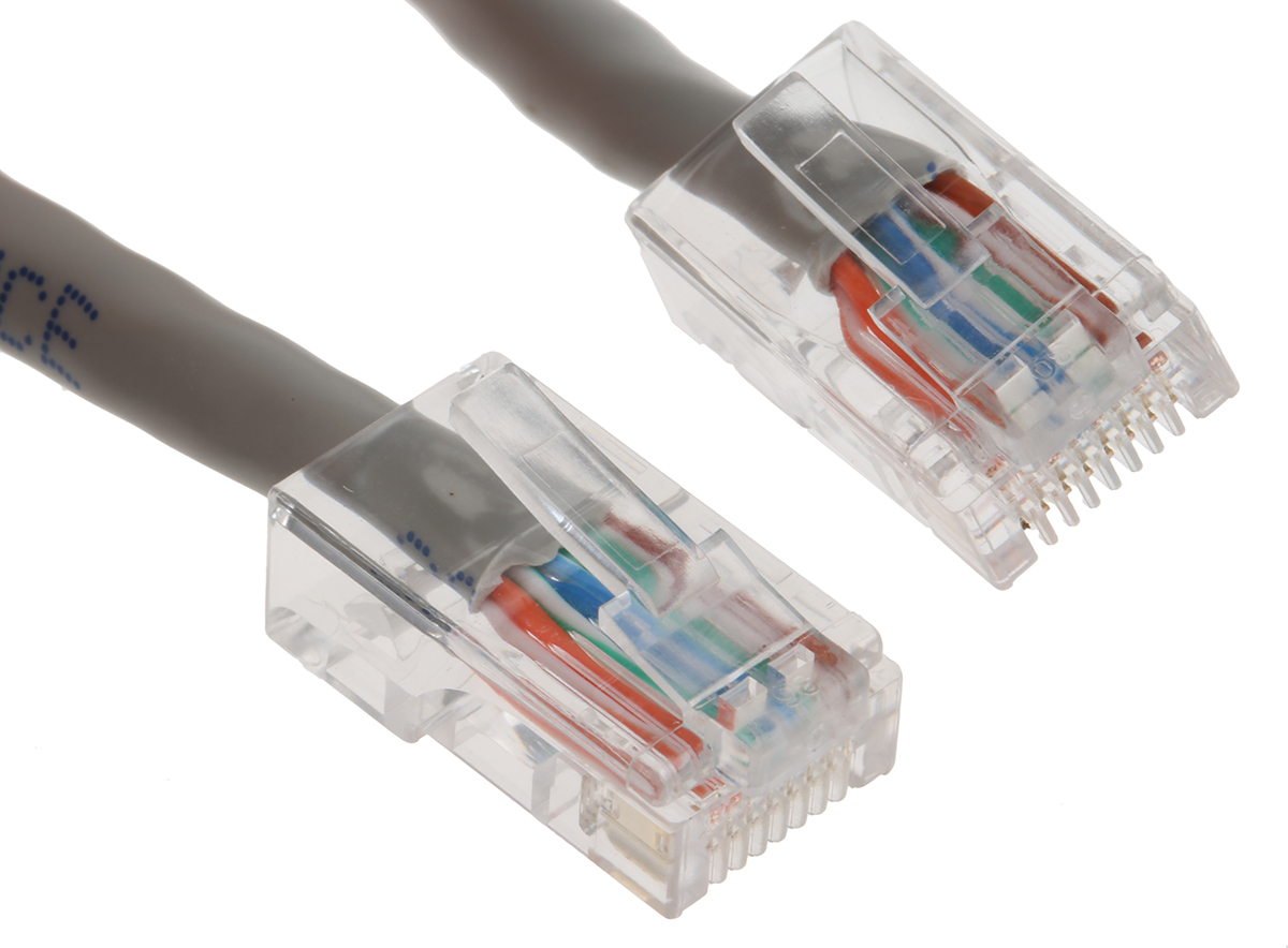 Cinch73, 300mm Cat5e, Grey RJ45 to Male RJ45 Male, U/UTP Unshielded, Terminated