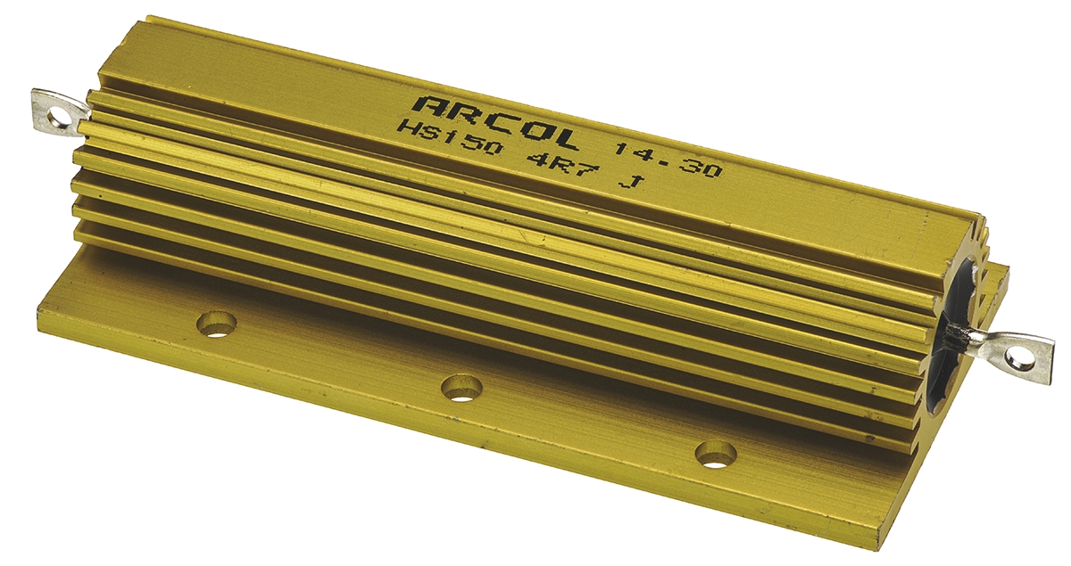 Arcol, 4.7Ω 150W Wire Wound Chassis Mount Resistor HS150 4R7 J ±5%