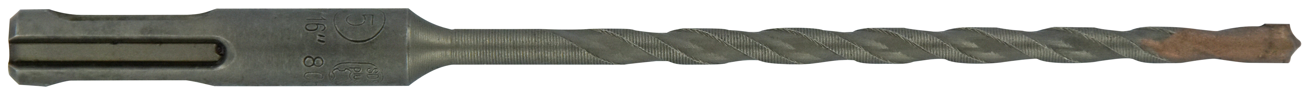 Tivoly 1098113 Series SDS Plus Drill Bit, 5mm Diameter, 160 mm Overall