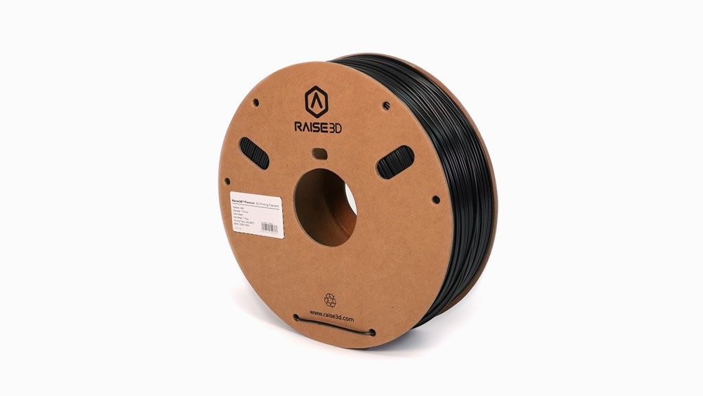 Raise3D 1.75mm Black ASA 3D Printer Filament, 1kg