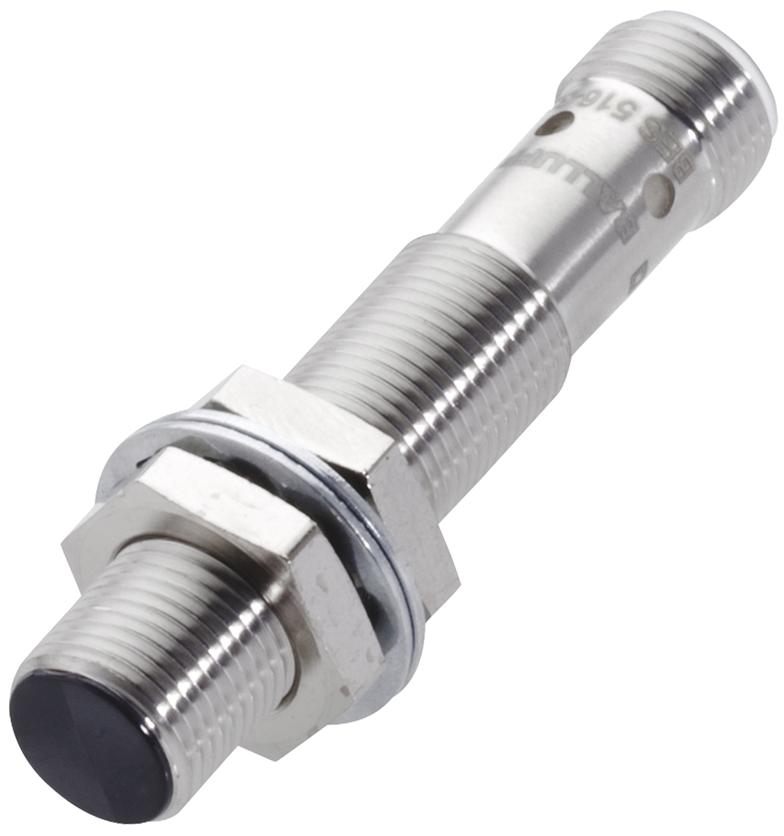 BALLUFF Inductive Threaded Barrel Proximity Sensor, M12, 6 mm Detection, PNP NO, 10 → 30 V dc