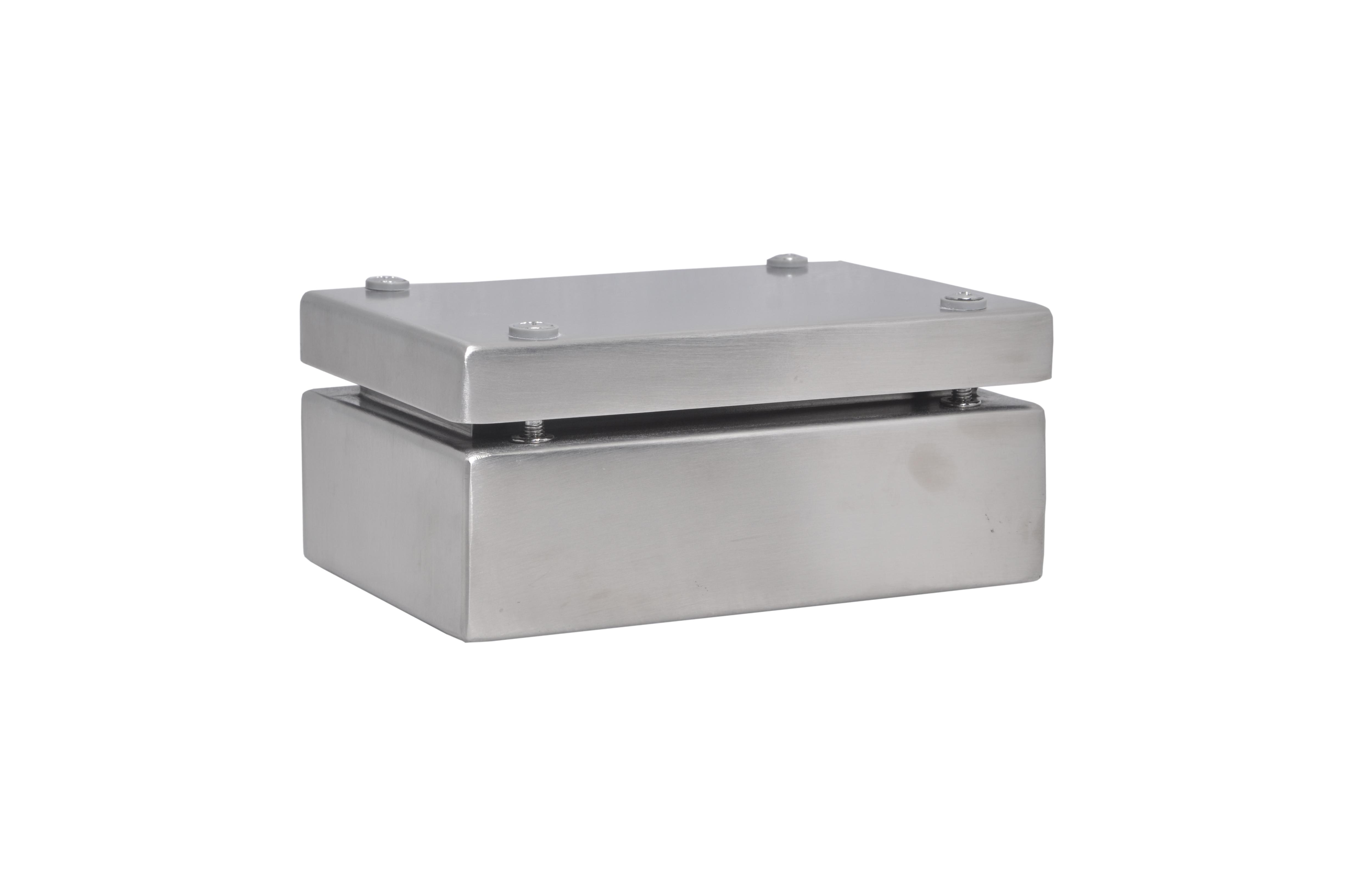 RS PRO 304 Stainless Steel Enclosure, IP66, 150 mm x 100 mm x 61mm