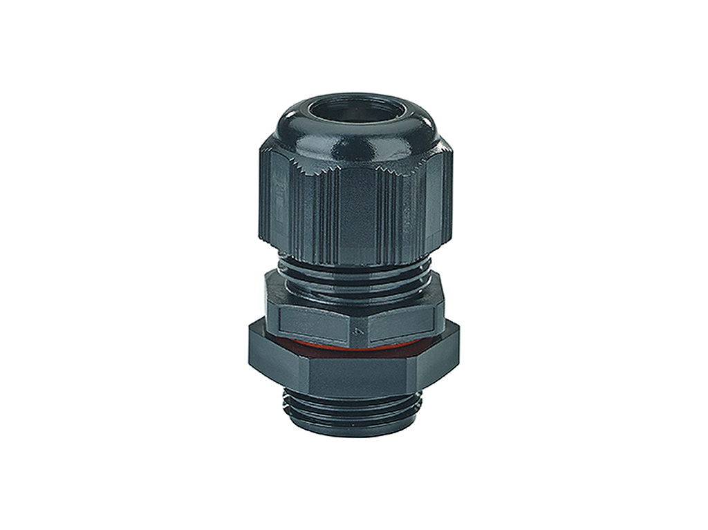 HENSEL AXM Series Black Polycarbonate Cable Gland, M20 Thread, 8mm min., 13mm max., IP66