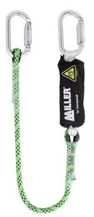 Honeywell Safety 1.5m Fall Arrest Fall Arrest Lanyard Twist Lock Snap Hook Single Twin