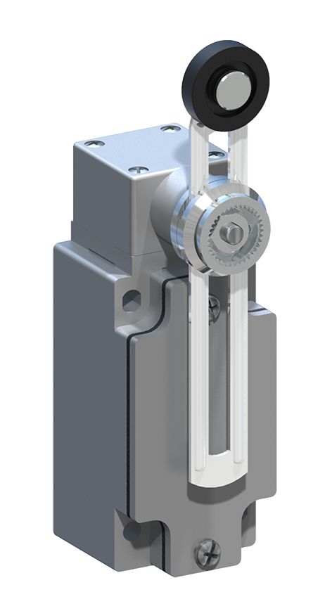 RS PRO Adjustable Roller Lever Limit Switch, 1NO/1NC, IP66, Aluminium Housing, 400V ac Max, 10A Max