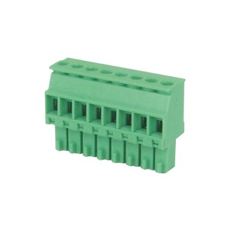 Amphenol Industrial, 3.81mm Pitch, TS02315A0000G, 2 Way, , Pluggable Terminal Block, Plug, Free Hanging (In-Line),