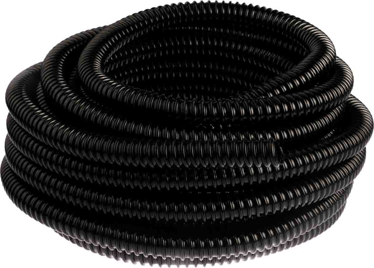 Flexicon Flexible Conduit, 13mm Nominal Diameter, Plastic, Black