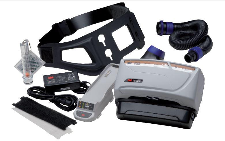 3M TR-600 Series Powered Power Respirator Starter Kit Kit, 3 Filters, Impact Protection, EN 12941, EN 12942, ISO 9001,