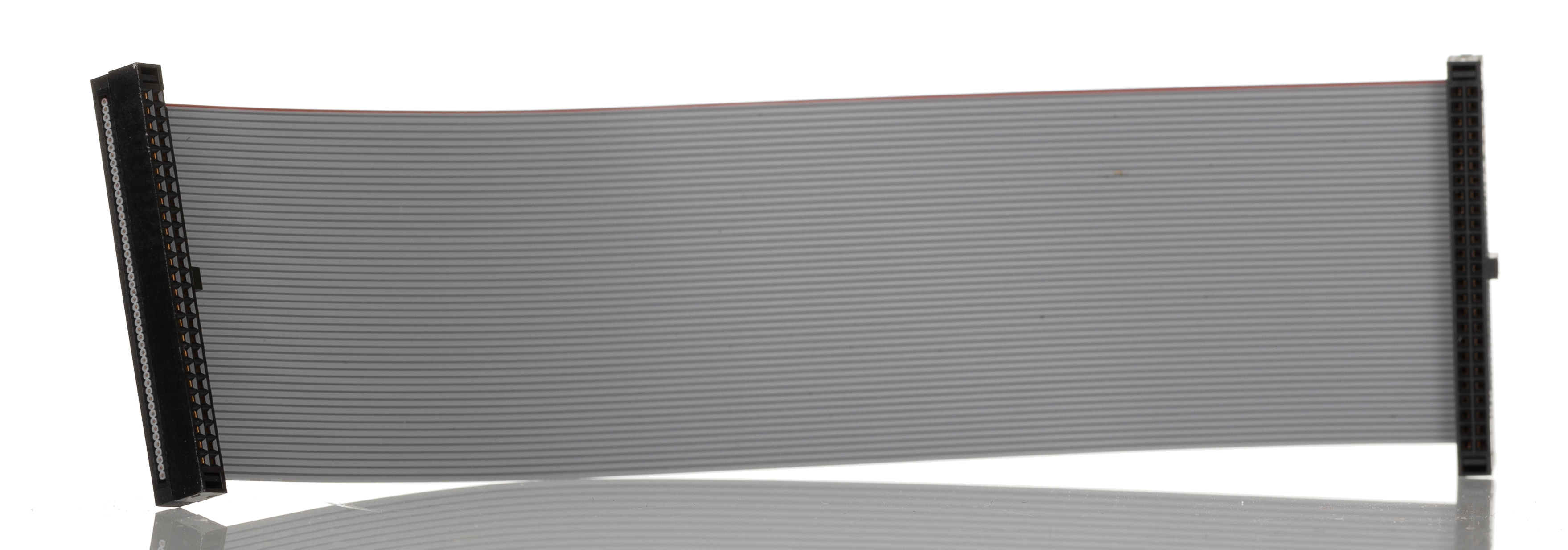 Samtec FFSD Series Flat Ribbon Cable, 50-Way, 1.27mm Pitch, 5in Length, Tiger Eye IDC to Tiger Eye IDC