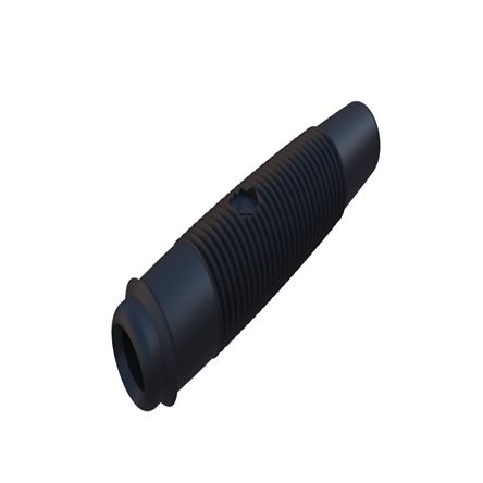 Hirschmann Test & Measurement White Female Banana Connector, 4 mm Connector, Solder Termination, 16A, 60V dc, Nickel